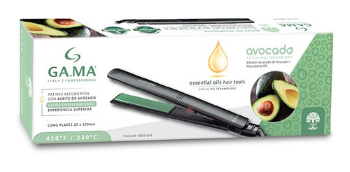 Imagen 6 de 7 de Planchita Pelo Ga.ma Elegance Avocado 230ºc Aceite De Palta