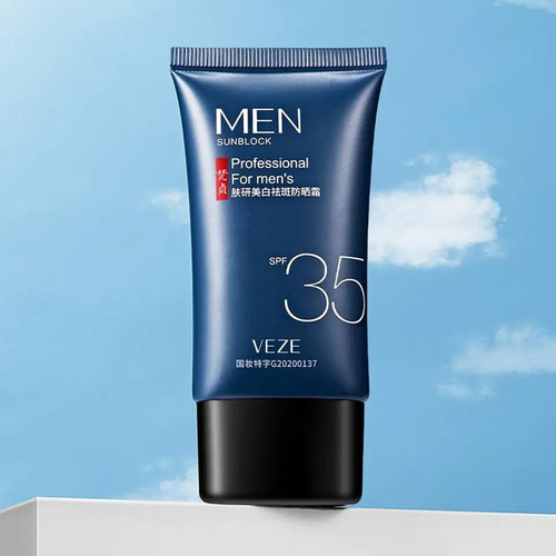 Bloqueador Solar Para Hombre Ps35 Contra Los Rayos Uv 60ml