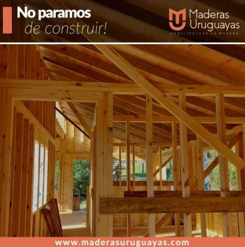 Imagen 7 de 10 de Cabañas Casas En Madera Decks Construcción Carpintero Piria.