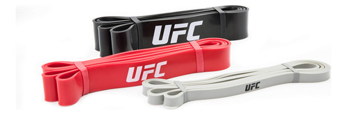 Ufc Juego De Bandas De Potencia, Negro, Rojo, Gris