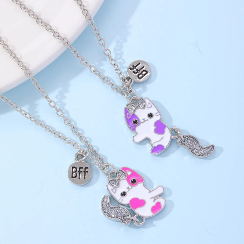Colar Duplo De Amizade Bff Best Friends Para 2 Amigas