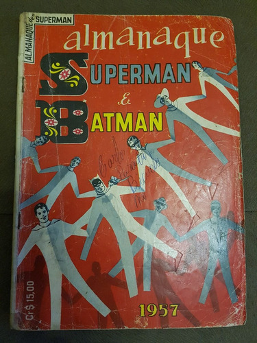 Almanaque Superman E Batman 1957 Almanaque De Superman 1957