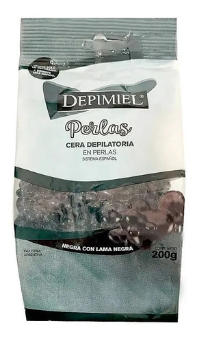 Cera Depilatoria En Perlas Negra Depimiel 800 Gr