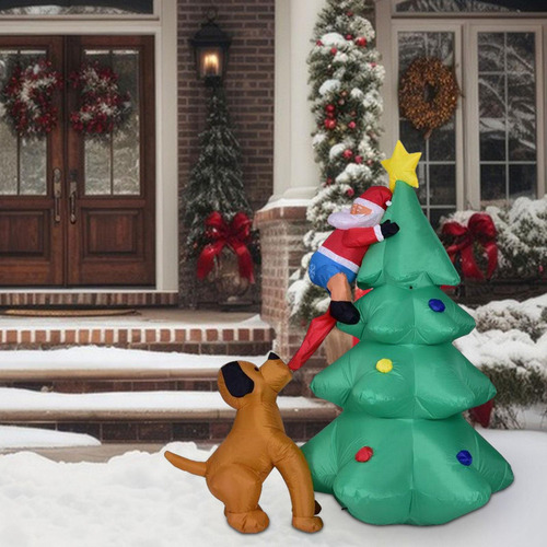 Decoraciones Navideñas Inflables Para Exteriores, Estilo B Y