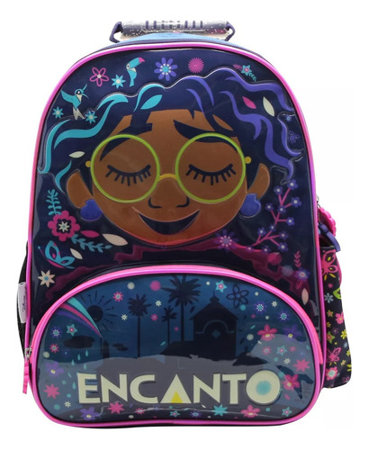 Mochila Escolar Disney Encanto 16 Pulgadas Espalda Original