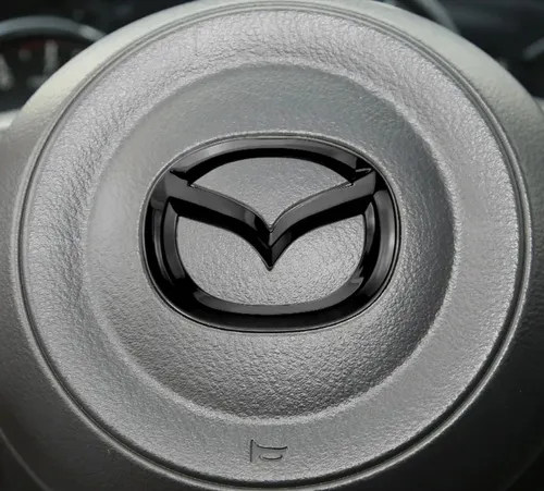 Emblema De Volante Mazda 2 3 6 Cx3 Cx5 Black