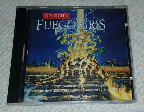 Luis Alberto Spinetta - Fuego Gris Cd En Buen Estado / Kktus