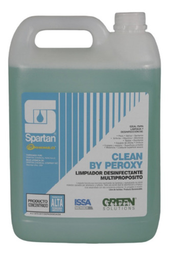 Limpiador Desinfectante Spartan Clean By Peroxy Gl X 3.78 L