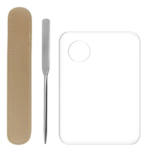Pphtony 1 Juego De Paleta De Mezcla De Maquillaje De Plástic