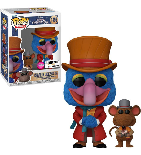 Funko Pop Gonzo Charles Dickens Rizzo Flocked #1456 Muppet