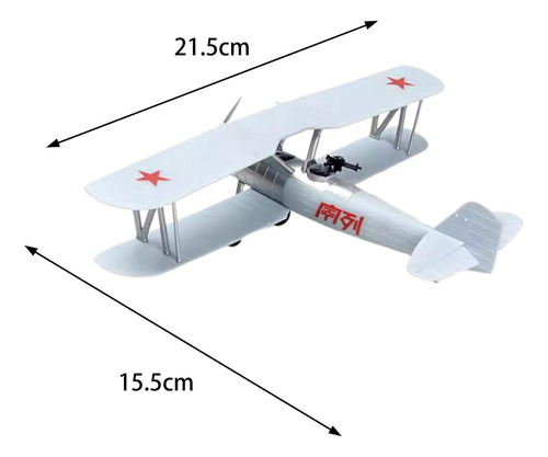 Conjunto De Construcción De Aviones A Escala Azul Claro