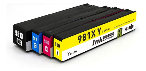 Tinta Compatible Con Hp 981x, Color 556xh 586dn...1 Unid.