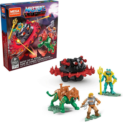 Masters Of The Universe Mega Construx Battle Cat Vs Roton (Usado)