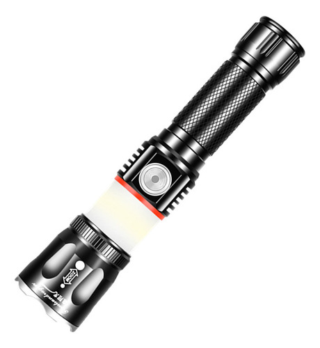Linterna Multifunción Con Luz Fuerte Y Pantalla Con Zoom Sup