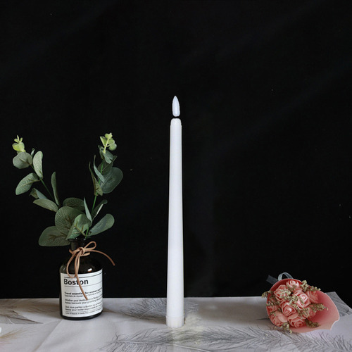 Luz De Velas Cónicas Sin Llama Led, Candelabro Led Con Pilas