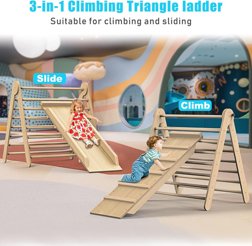 Juguetes De Escalada Triangulares, Juguetes De Escalada Esta