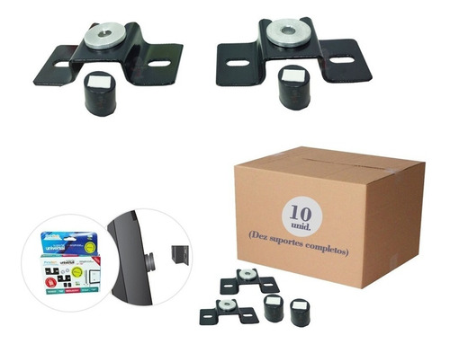 Kit C/ 10 Pçs Suporte P/ Tv Fixo Universal 14 A 105 Atacado