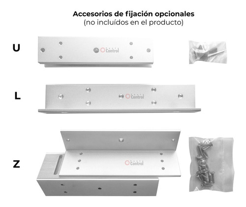 Cerradura Electromagnética Yli 600lbs/280kg 12vcc Led,sensor