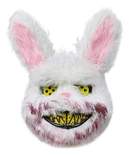 Halloween Scary Rabbit Bunny Plush Spooky Cosplay Costume Pr