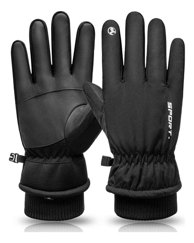 Guantes Gruesos Nieve Impermeables A Prueba De Viento Frio .