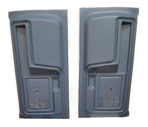 Juego Paneles Puerta Interior Ford F-100 83/92 Azul P-up