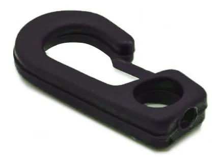 Gancho Terminal De Plastico Para Soga Elastica Cabo X 100 U.