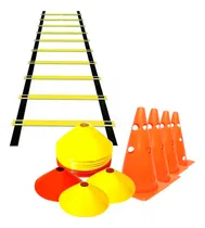 Comprar Kit Entrenamiento Escalera Coordinacion + Set De Conos Dpr