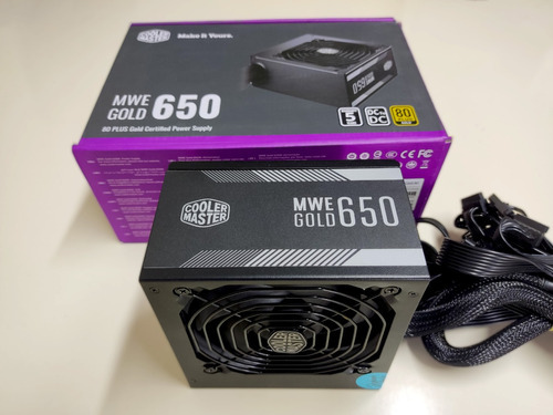 Fonte 650w Cooler Master 80 Plus Gold