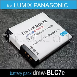 A64 Bateria Bcl7e Para Panasonic Lumix F5 Fh10 Sz3 Sz8 Xs1