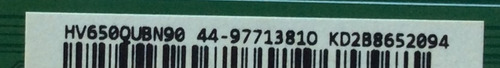 T-con Sharp 44-9771381o / 47-6021218 / Modelo Lc-65q7300u (Usado)