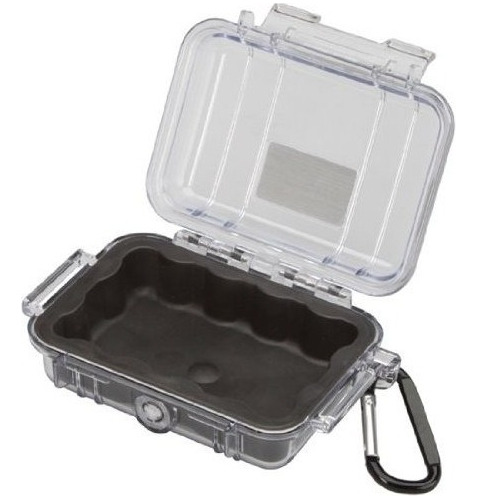 Pelican 1010 Micro Case (negro / Claro)