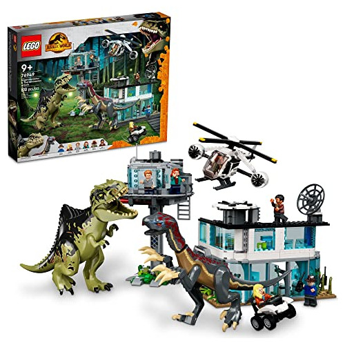 Lego Jurassic World Dominion Giganotosaurus Y Therizinosau