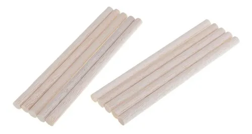 Palo De Balso Redondo Madera 5 Mm X6 Unidades