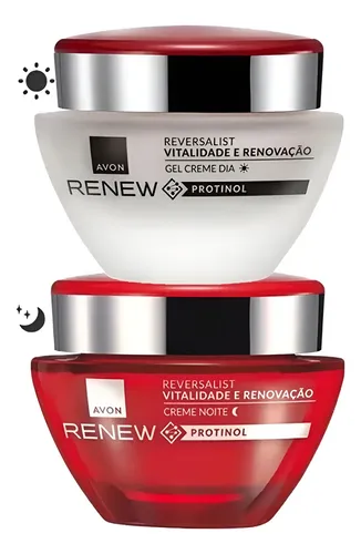 Kit Renew Reversalist Anti Idade 30 A 45 Anos Dia E Noite Todo Tipo De ...