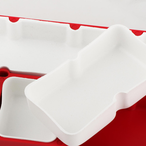 Bandeja Para Guardar Piezas De Movimiento De Reloj, Rojo