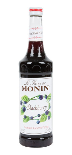 Monin Botella Premium De Jarabe De Blackberry De 25.4fl Oz