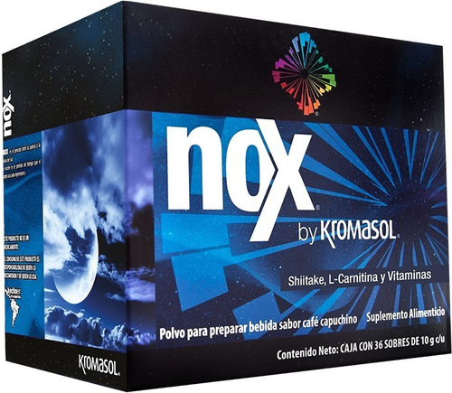 Nox By Kromasol Bebida Sabor Cafe Capuchino