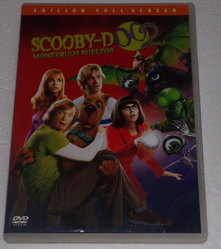 Scooby Doo 2 Monstruos Sueltos Dvd Excelente / Kktus