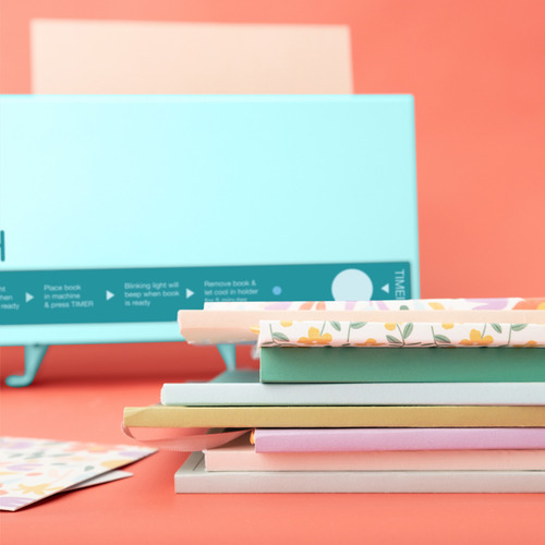 Set Thermal Cinch Aqua + Laminadora Minc Negra Heidi Swapp