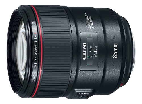 Canon Ef 3.346 In F/1.4l Is Usm - Lente Dslr Con Capacidad . Color Negro