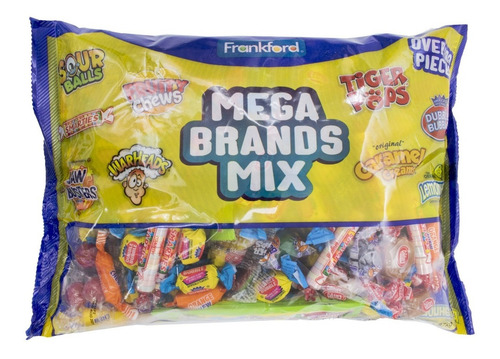 Bolsa Surtida De Dulces Americanos 200pz Mega Brands Mix Imp