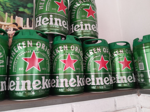 Barril Heineken Vazio 5 Litros Perfeito Estado (Usado)