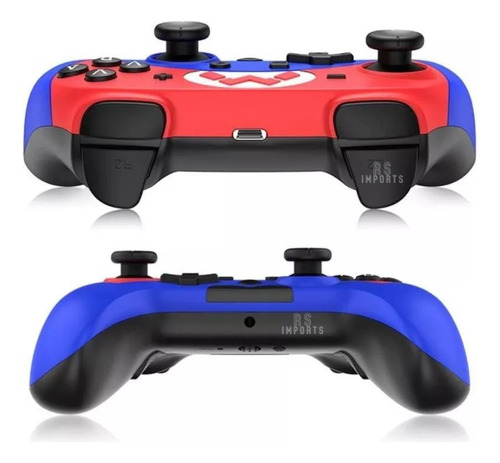 Mini Controle S600 Compatível Com Switch E Lite Wake Up C65m