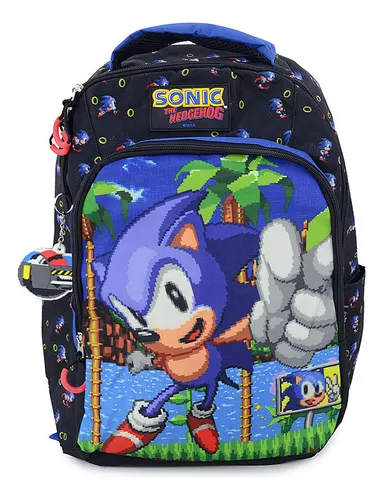 Mochila escolar infantil sonic sales