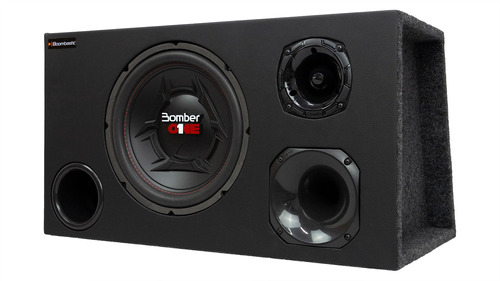 Caixa Trio Som Box 45 L Automotiva Completa 380 Rms Rebaixo