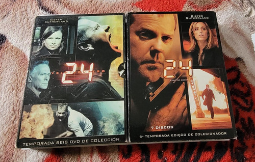 Dvd Coleção Série 24 Horas - Todas As 8 Temporadas (Usado)