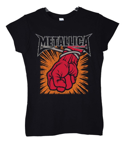 Polera Mujer Metallica St Anger Metal Abominatron