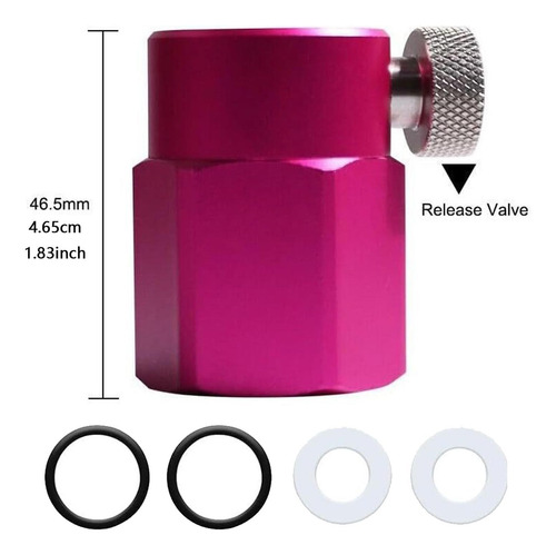 Adaptador De Cilindro De Co2 Para Rellenar El Adaptador De