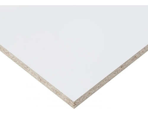 Placa De Melamina Blanca 18mm 1.83x2.60m Masisa Faplac