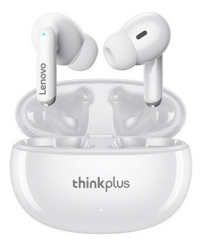Fones de ouvido intra-auriculares Lenovo Thinkplus Livepods Xt88 brancos
